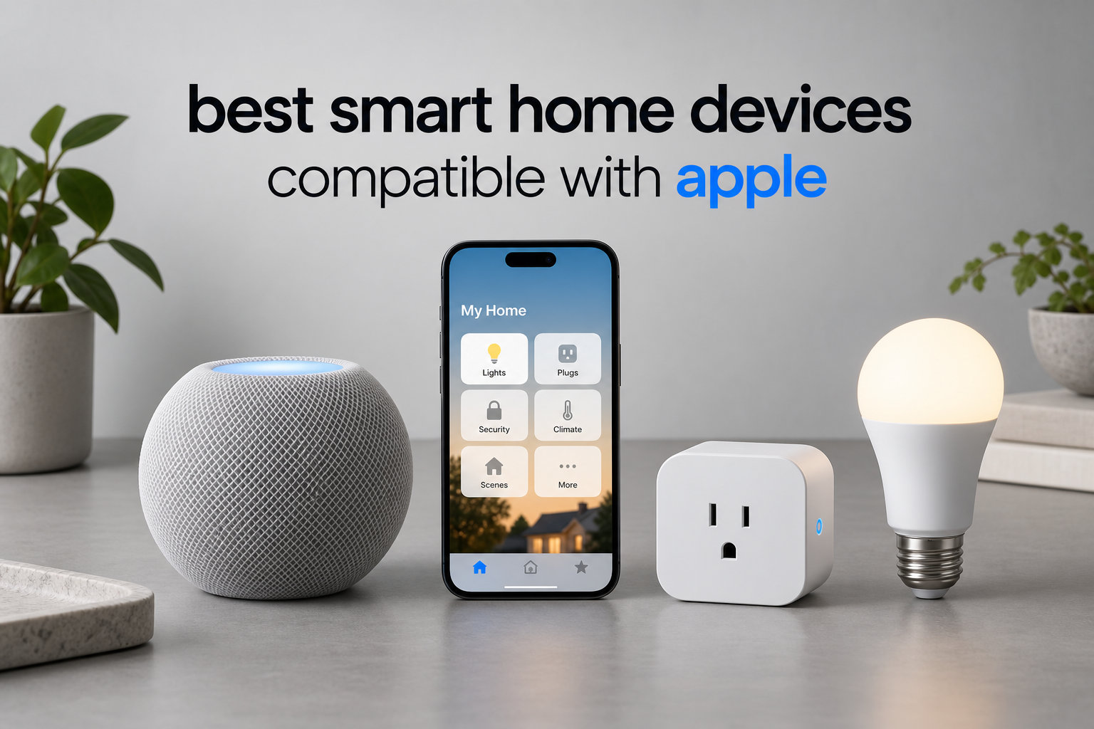 best smart home devices compatible with apple