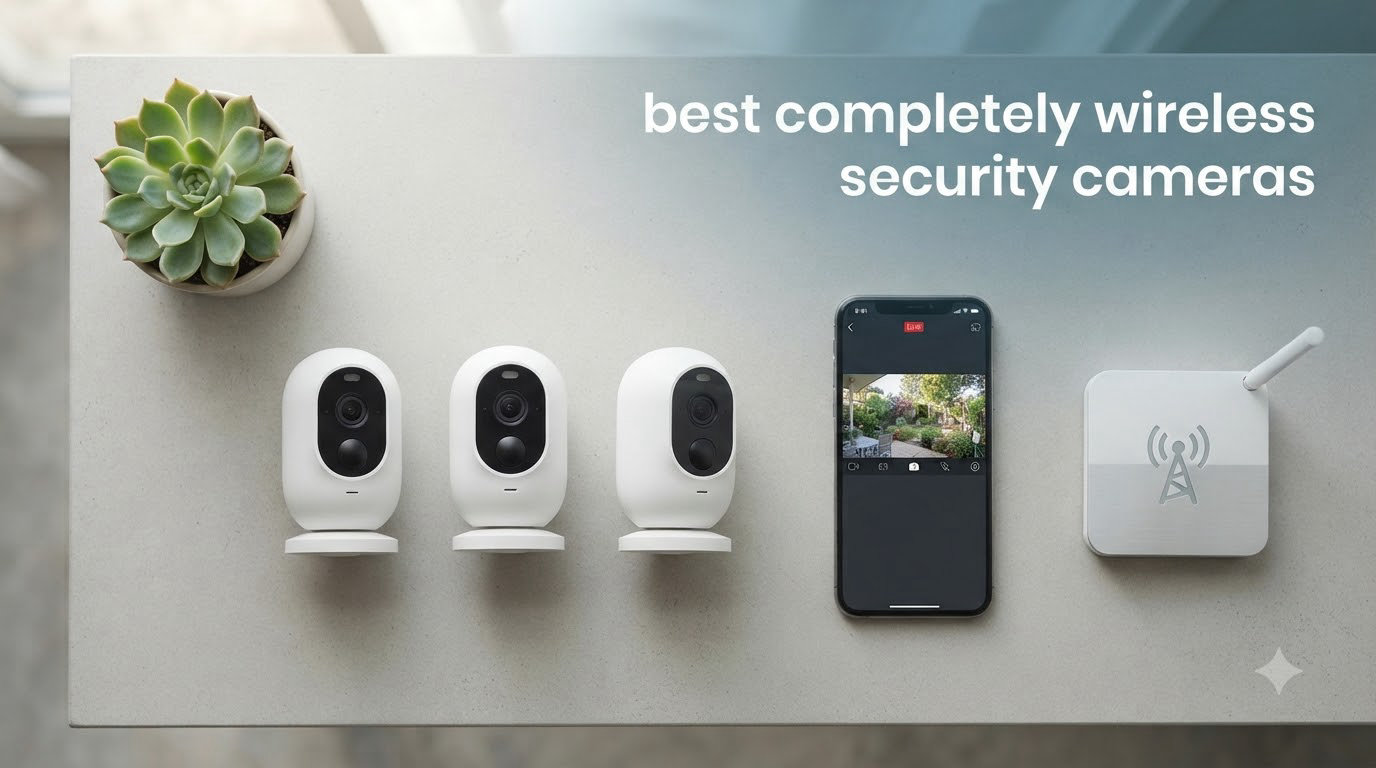 best completely wireless security cameras