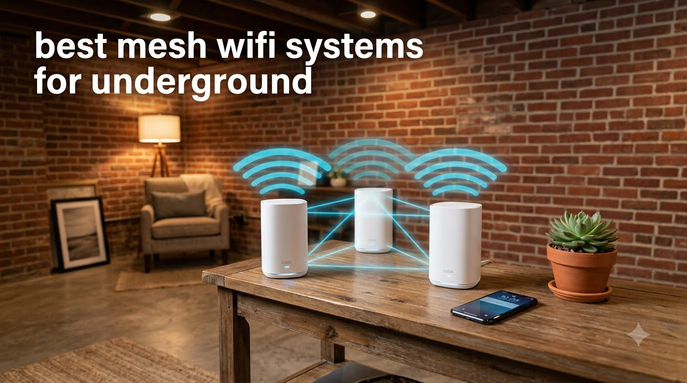 best mesh wifi systems for underground