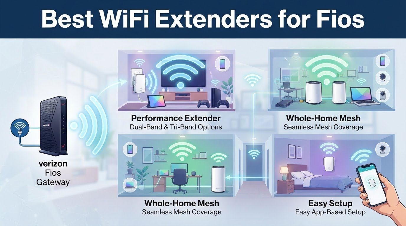 best wifi extenders for use with fios