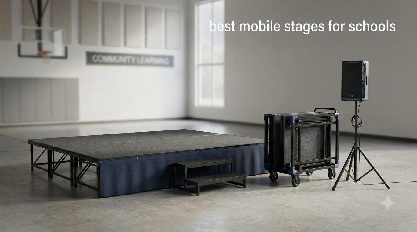 best mobile stages for schools