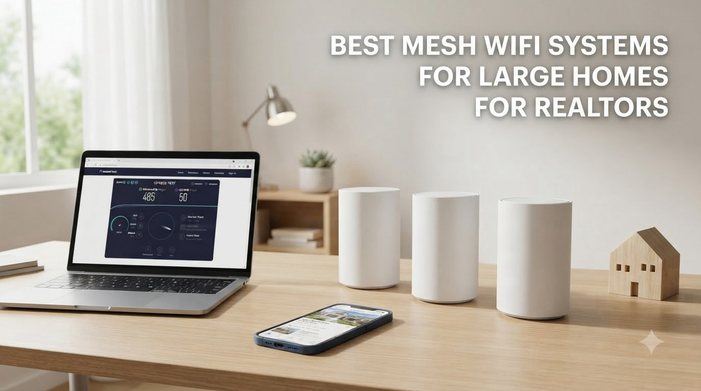 best mesh wifi systems for large homes for realtors