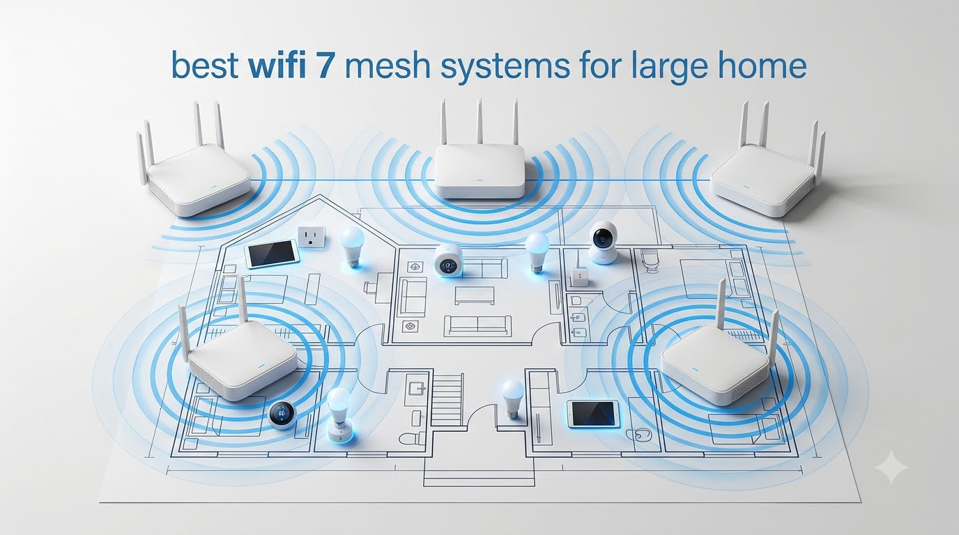 best wifi 7 mesh systems for large home