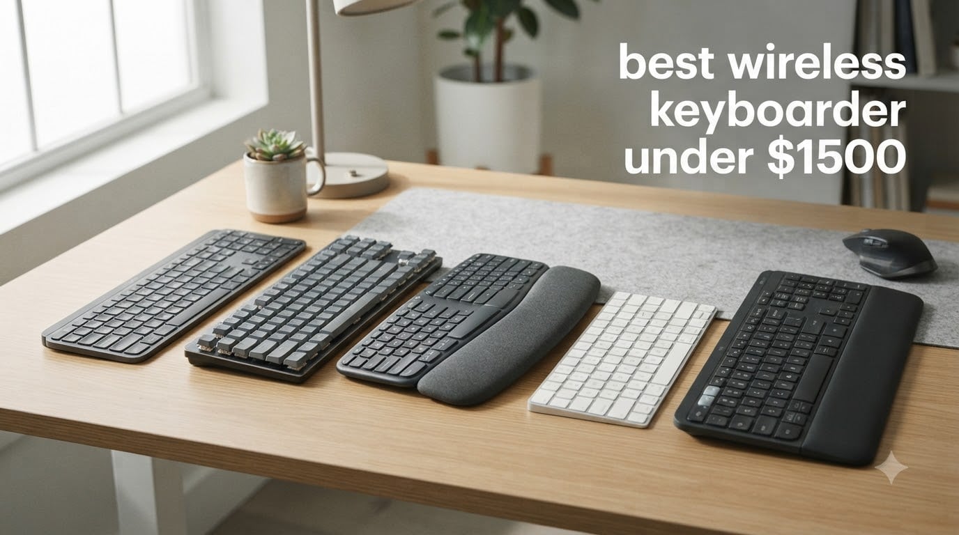 best wireless keyboards under $1500