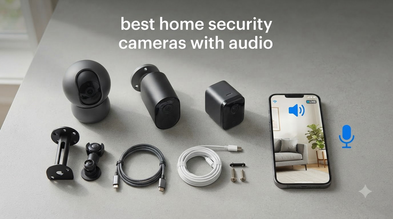 best home security cameras with audio