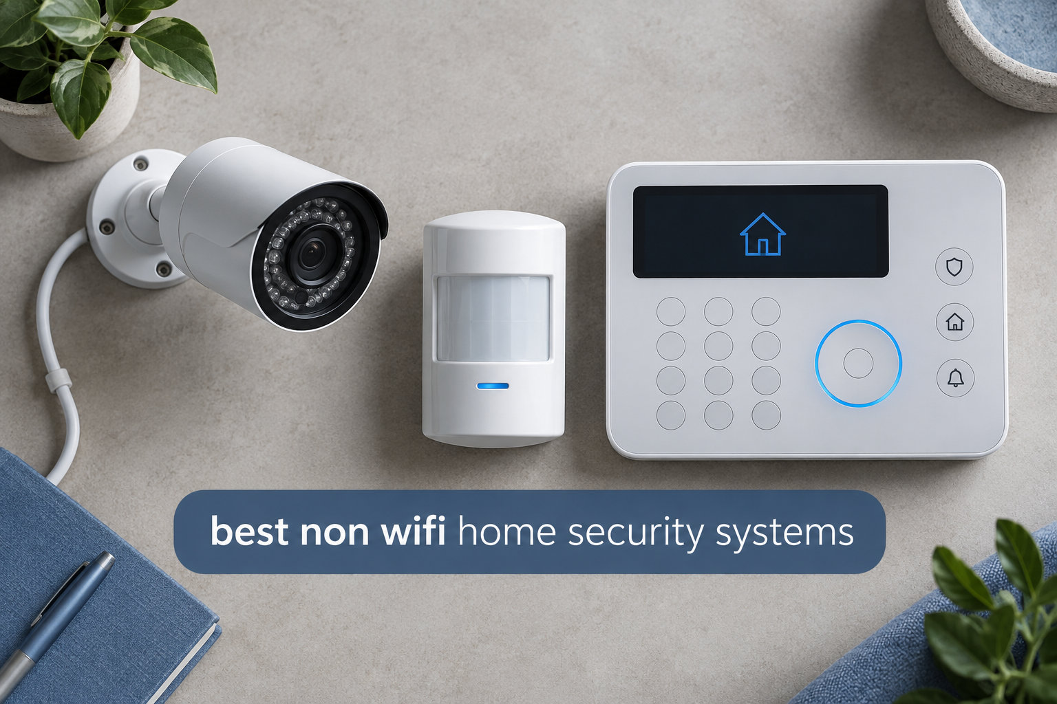 best non wifi home security systems