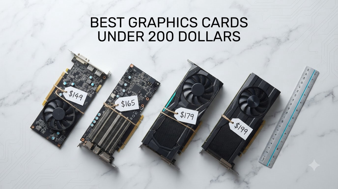 best graphics cards under 200 dollars