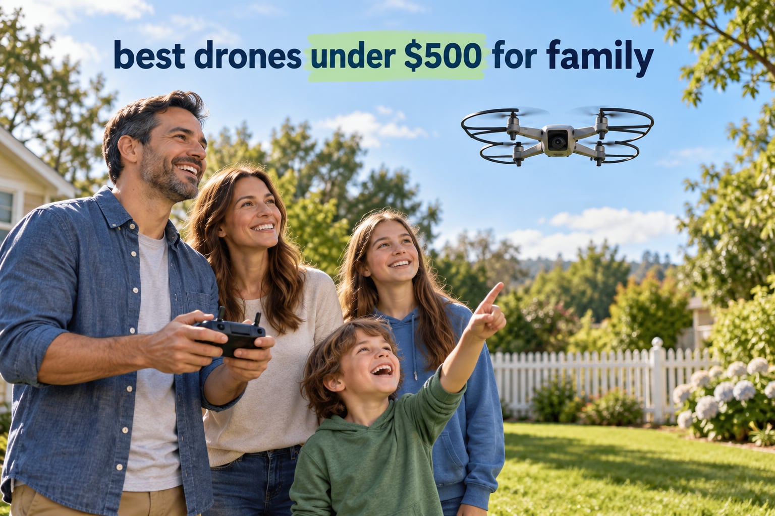 best drones under $500 for family