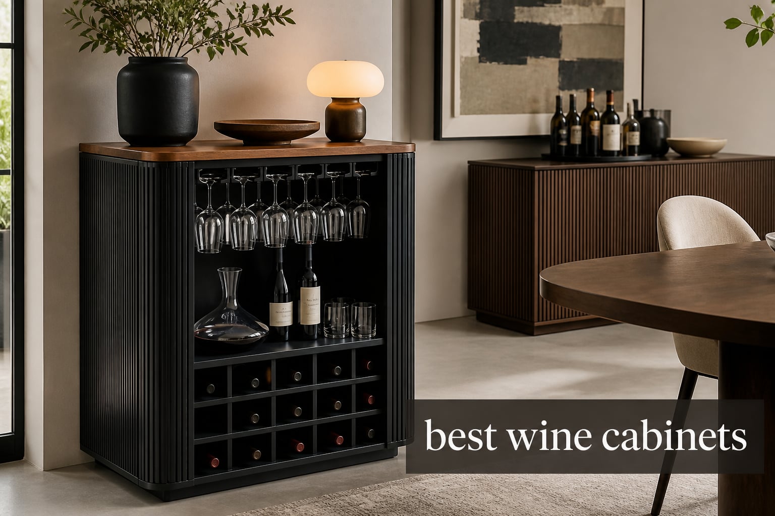 best wine cabinets