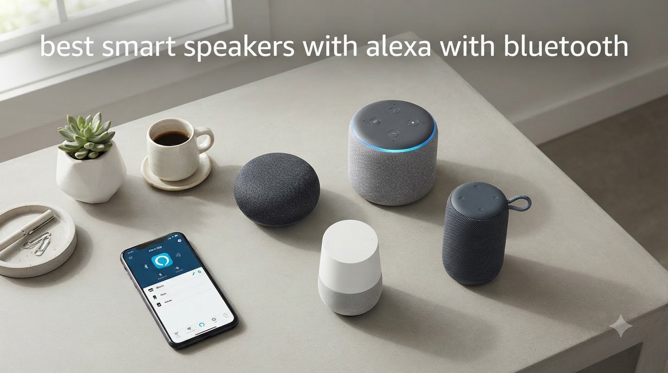 best smart speakers with alexa with bluetooth
