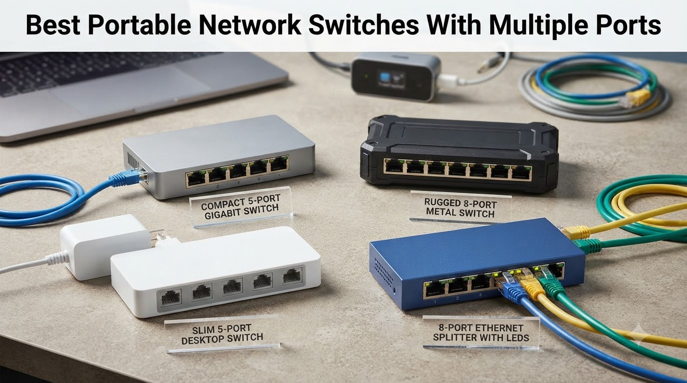 best portable network switches with multiple