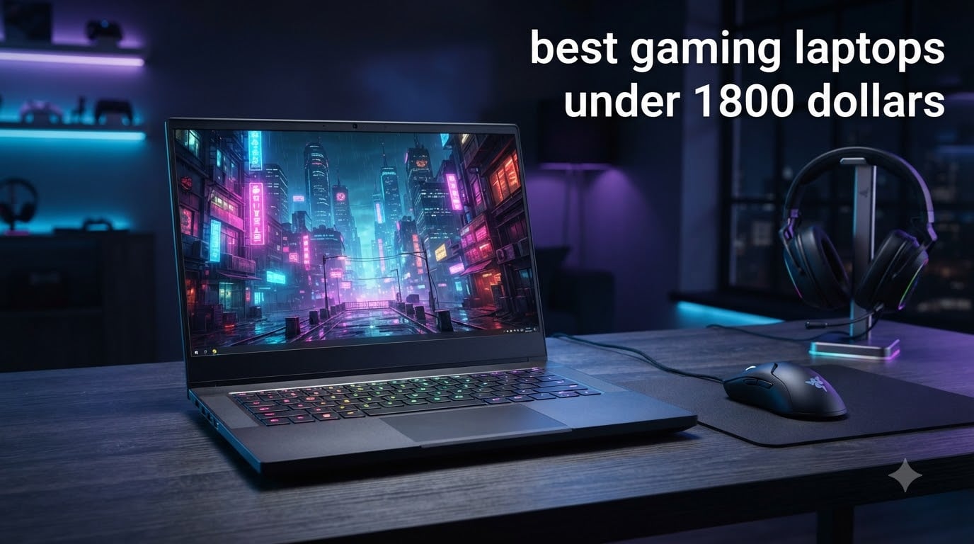 best gaming laptops under 1800 dollars