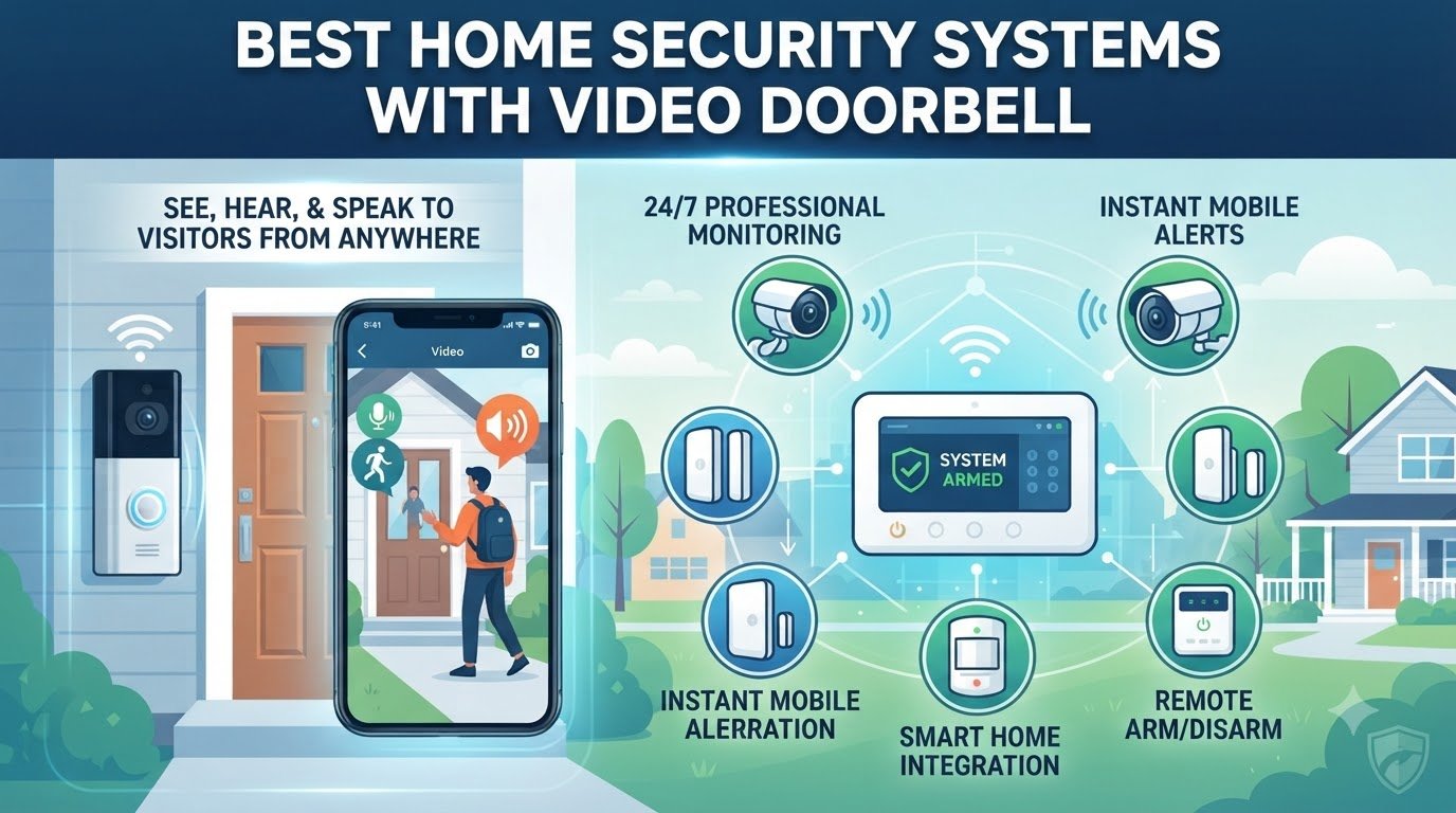 best home security systems with video doorbell