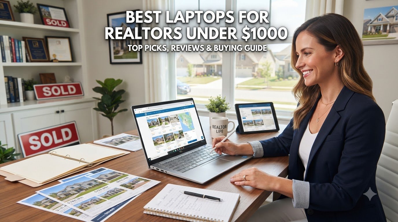 best laptops for realtors under 1000 dollars