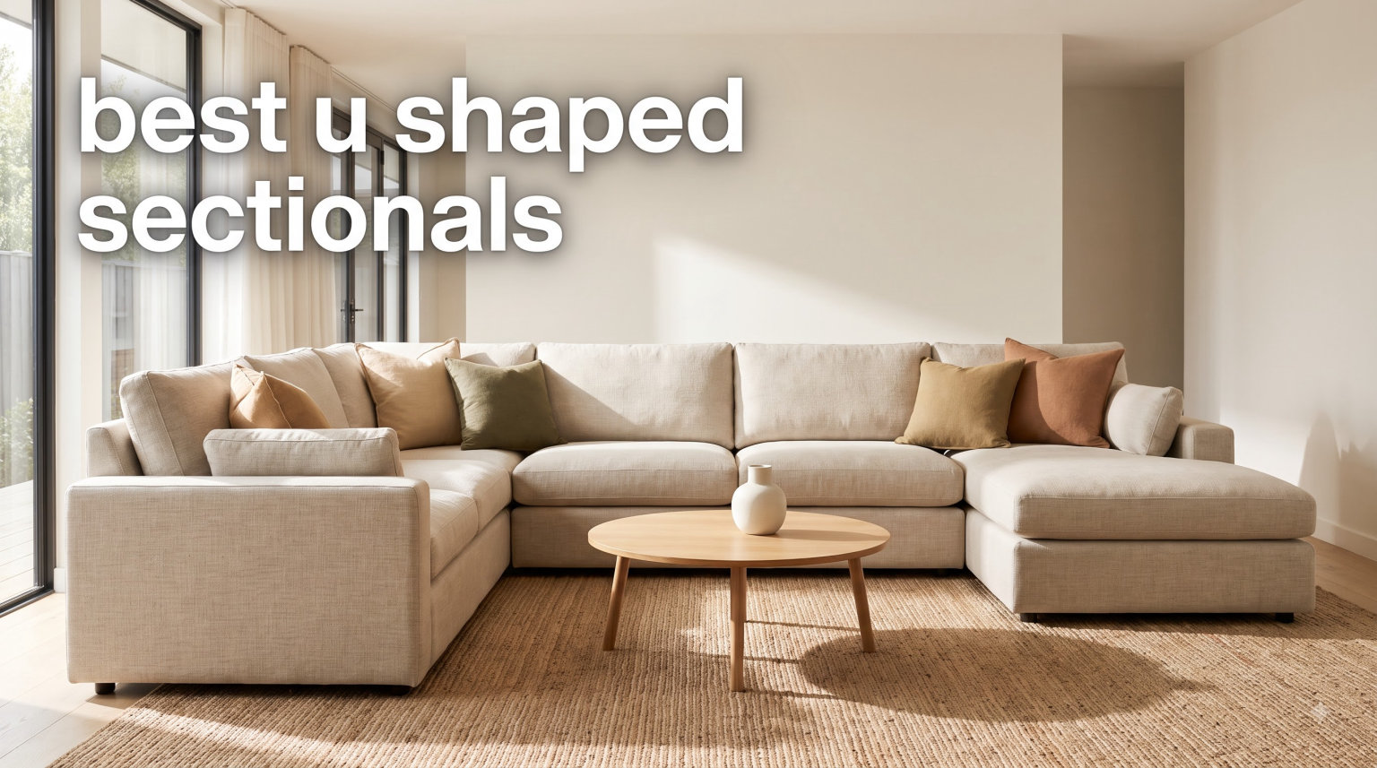 best u shaped sectionals
