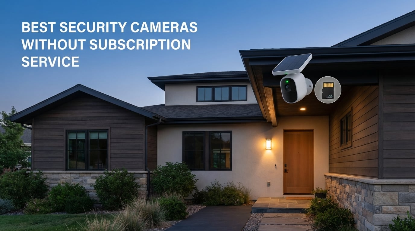 best security cameras without subscription service