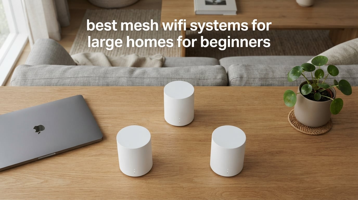 best mesh wifi systems for large homes for beginners