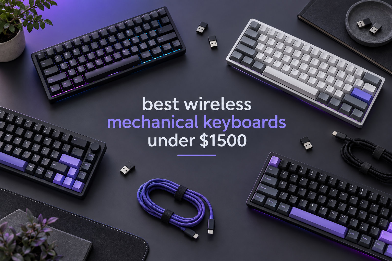 best wireless mechanical keyboards under $1500