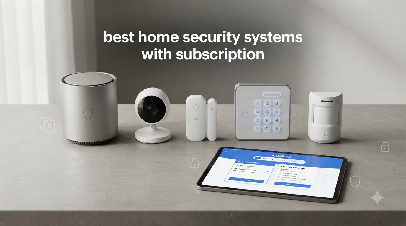 best home security systems with subscription