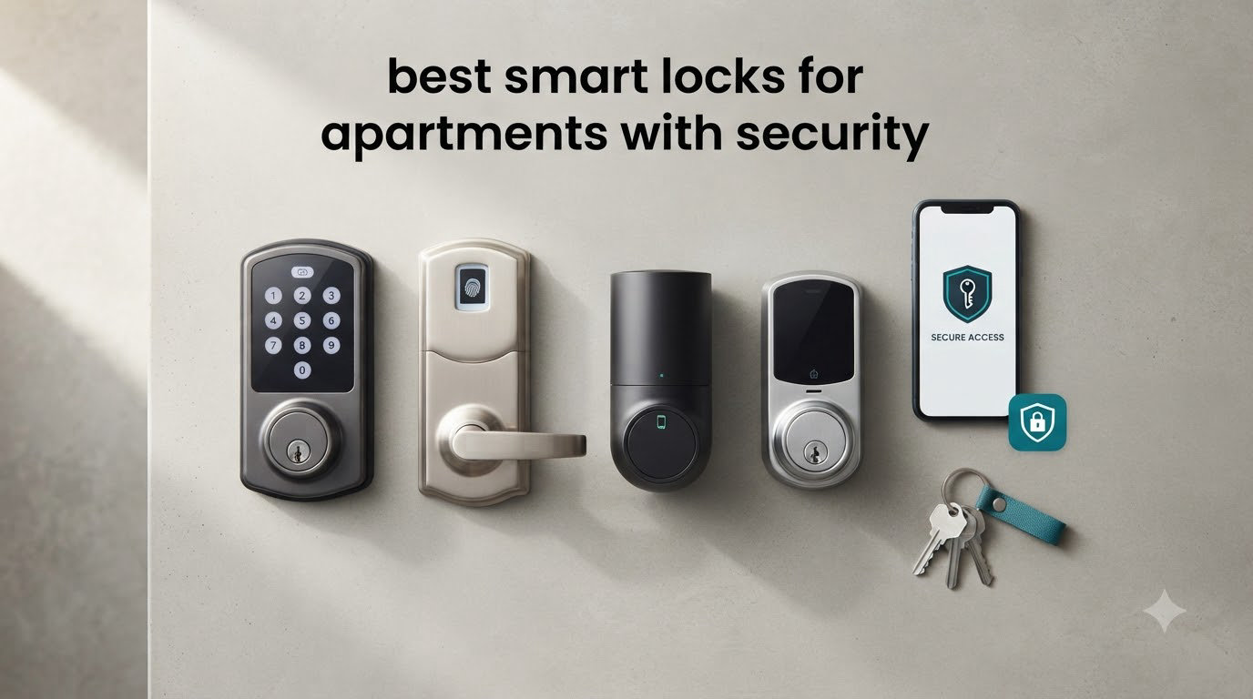 best smart locks for apartments with security