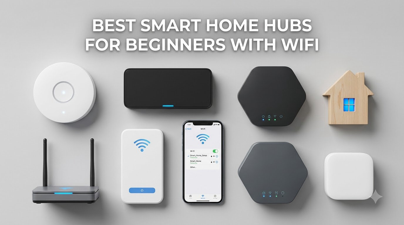 best smart home hubs for beginners with wifi