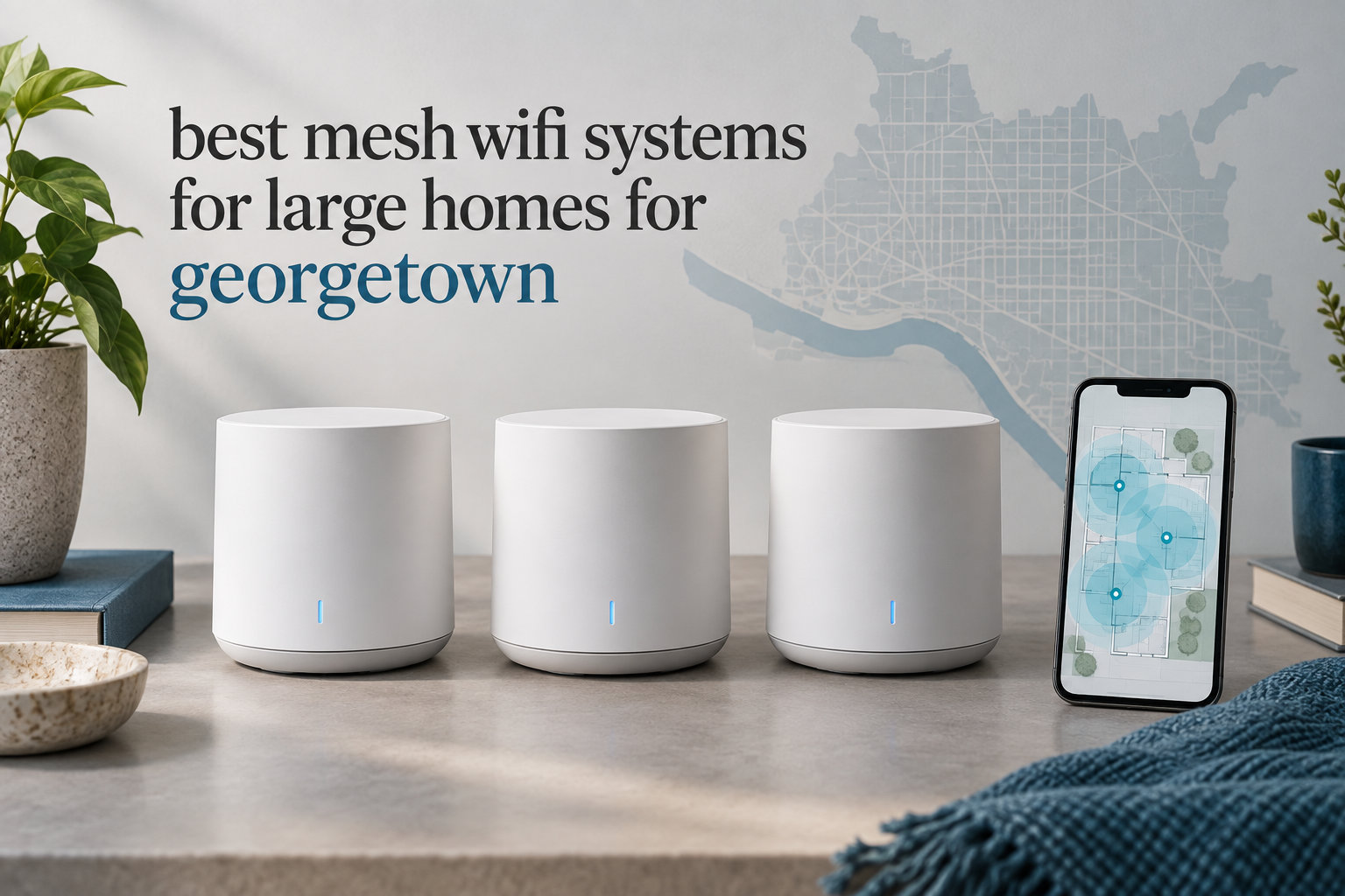 best mesh wifi systems for large homes for georgetown