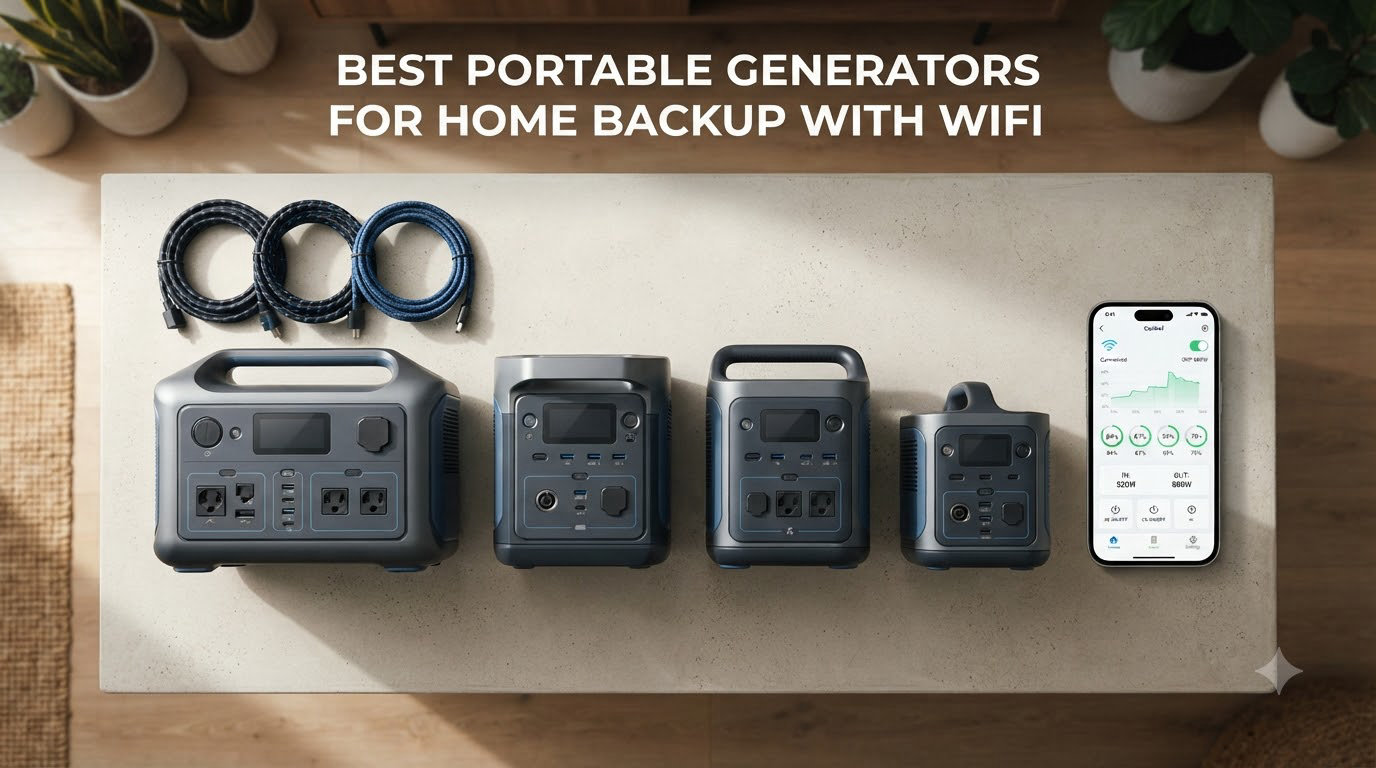 best portable generators for home backup with wifi