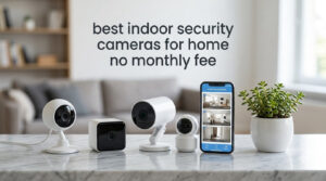 best indoor security cameras for home no monthly fee