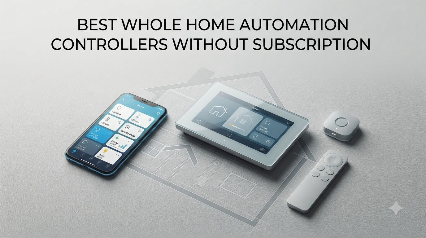 best whole home automation controllers without subscription