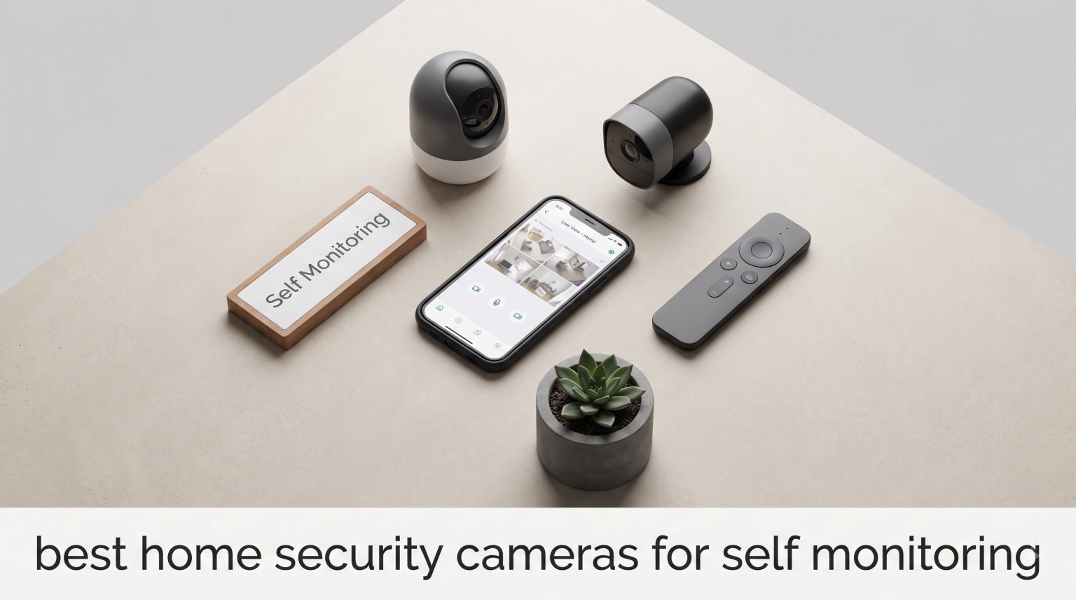 best home security cameras for self monitoring