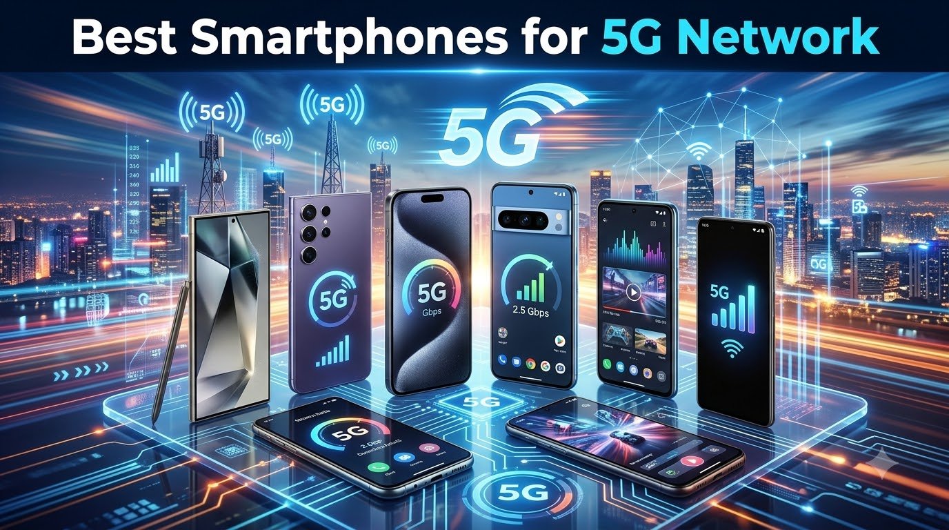 best smartphones to use with 5g network