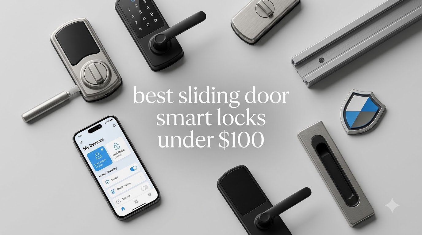 best sliding door smart locks under $100