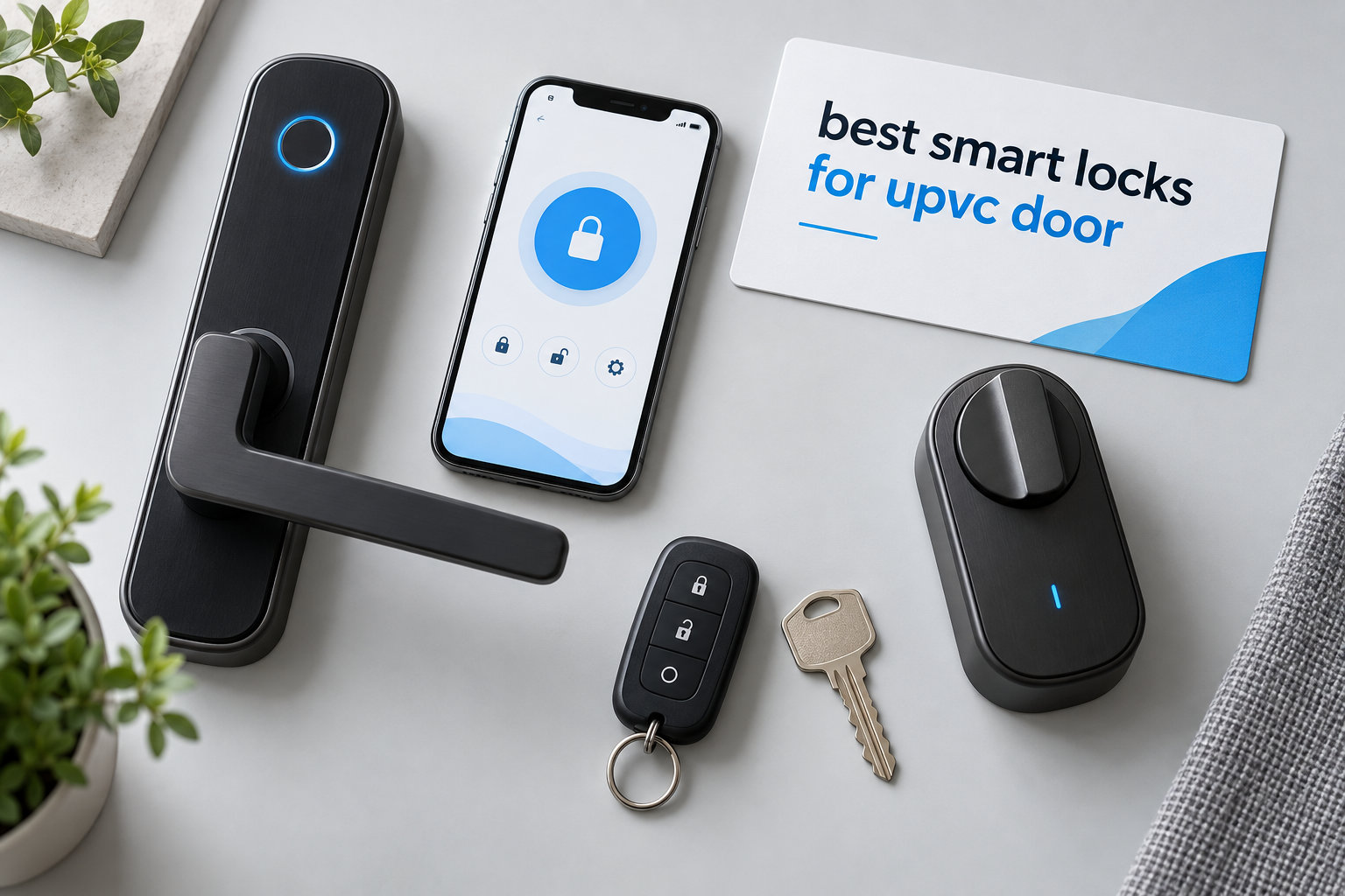 best smart locks for upvc door