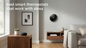 best smart thermostats that work with alexa