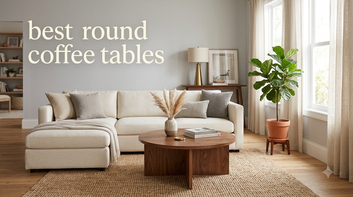 best round coffee tables