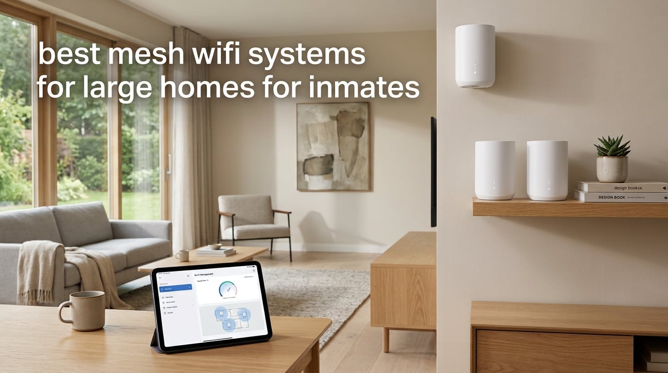 best mesh wifi systems for large homes for inmates