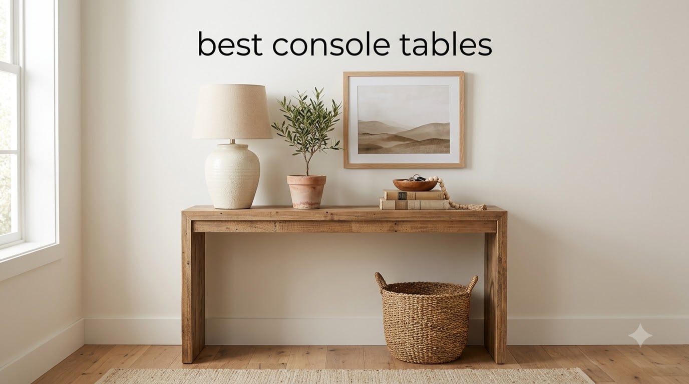 best console tables