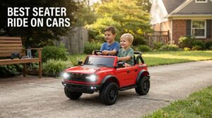 best 2 seater ride on cars