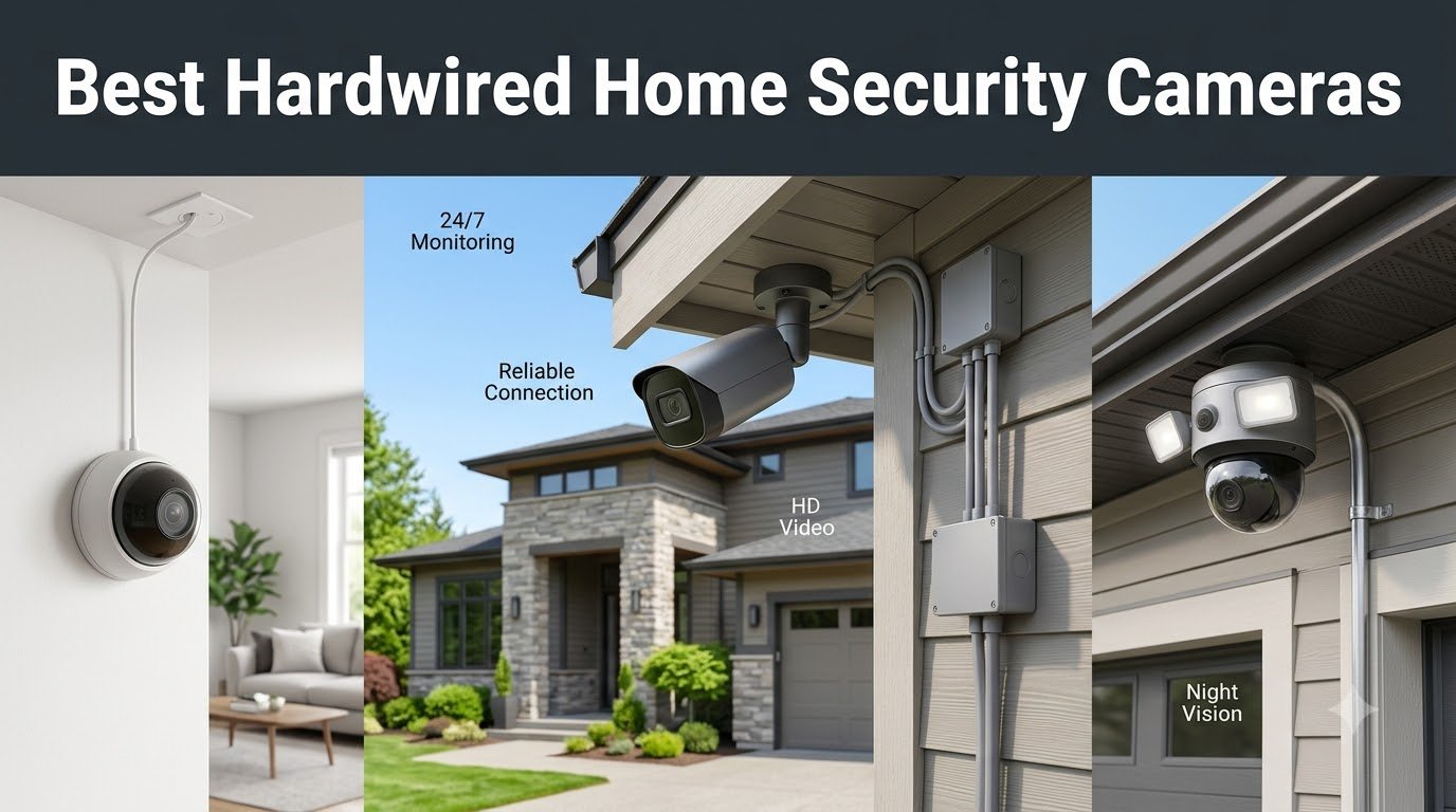 best hardwired home security cameras