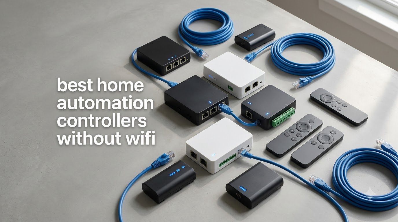 best home automation controllers without wifi