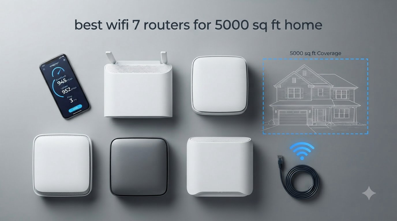 best wifi 7 routers for 5000 sq ft home