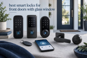 best smart locks for front doors with glass window