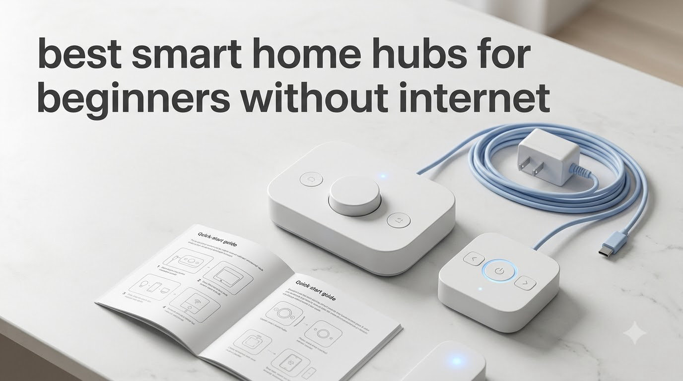 best smart home hubs for beginners without internet