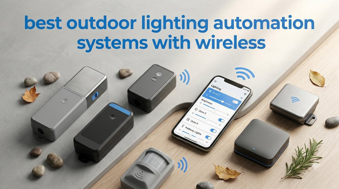 best outdoor lighting automation systems with wireless