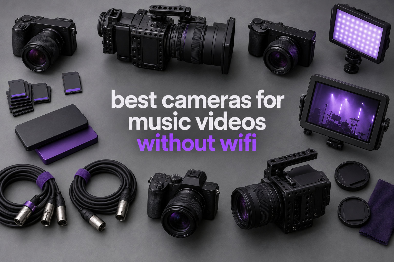 best cameras for music videos without wifi