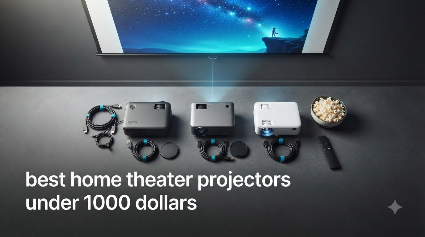 best home theater projectors under 1000 dollars