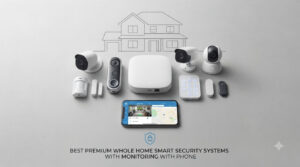 best premium whole home smart security systems with monitoring with phone