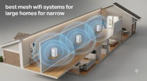 best mesh wifi systems for large homes for narrow