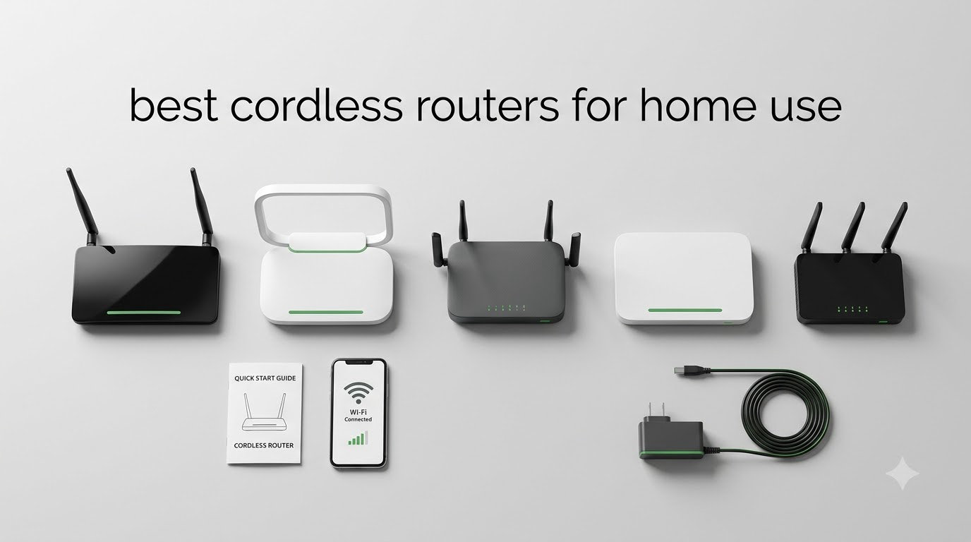 best cordless routers for home use