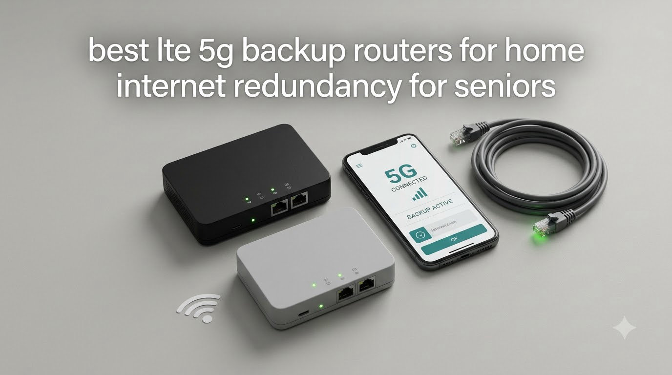 best lte 5g backup routers for home internet redundancy for seniors